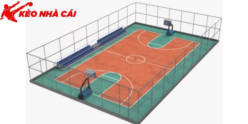 Tất Tần Tật Về Kích Thước Sân Bóng Rổ Đúng Tiêu Chuẩn - bản quyền Kèo Nhà Cái 55 Kích thước sân bóng rổ được quy định rất rõ ràng