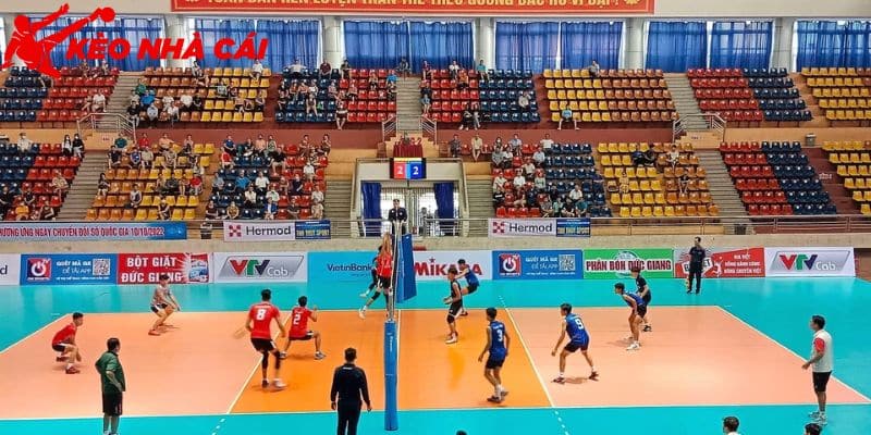 Tham Khảo Kích Thước Sân Bóng Chuyền Đúng Tiêu Chuẩn - bản quyền Kèo Nhà Cái 55 Sân bóng chuyền đảm bảo thiết kế chỉn chu